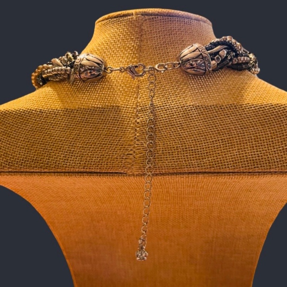 Interwoven Statement Necklace From Premier Design… - image 2